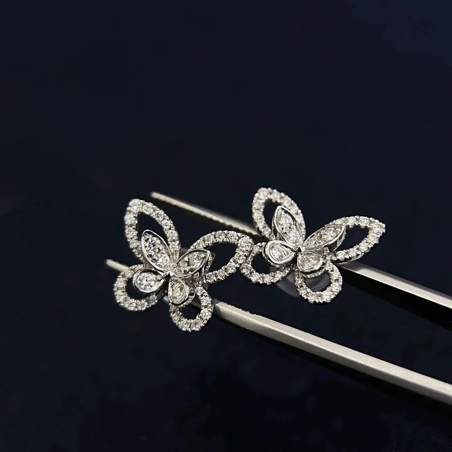 Boucles d’Oreilles Luxe Femme – Argent Sterling & Moissanite Étincelante