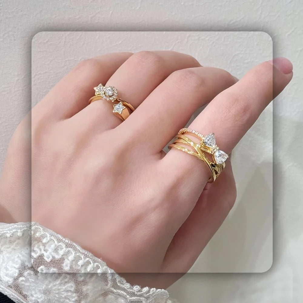 Bague Zircon Multi-Style