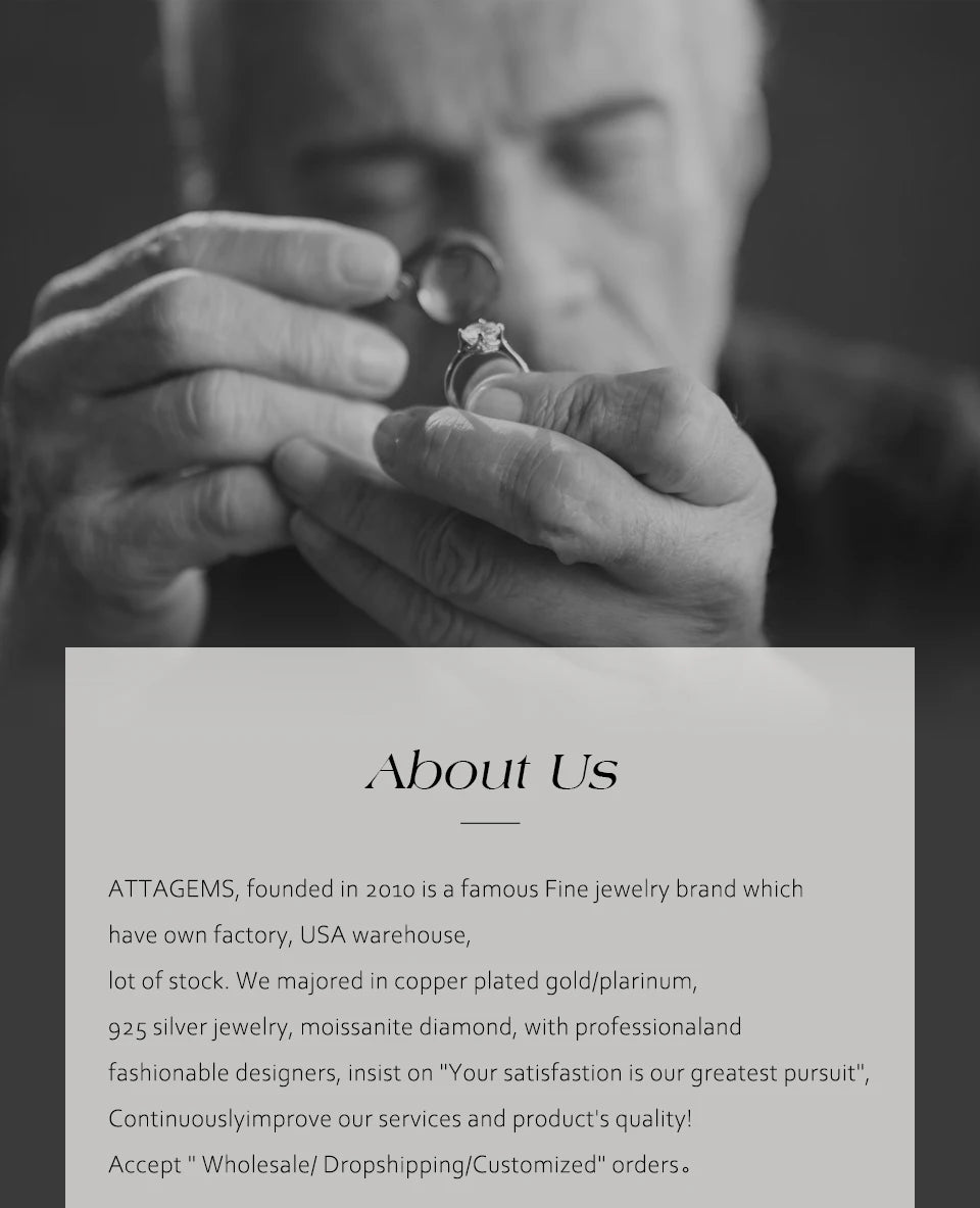 Bague Luxe Femme – Argent 925 & Moissanite 1.0CT D Color VVS1 Round Cut