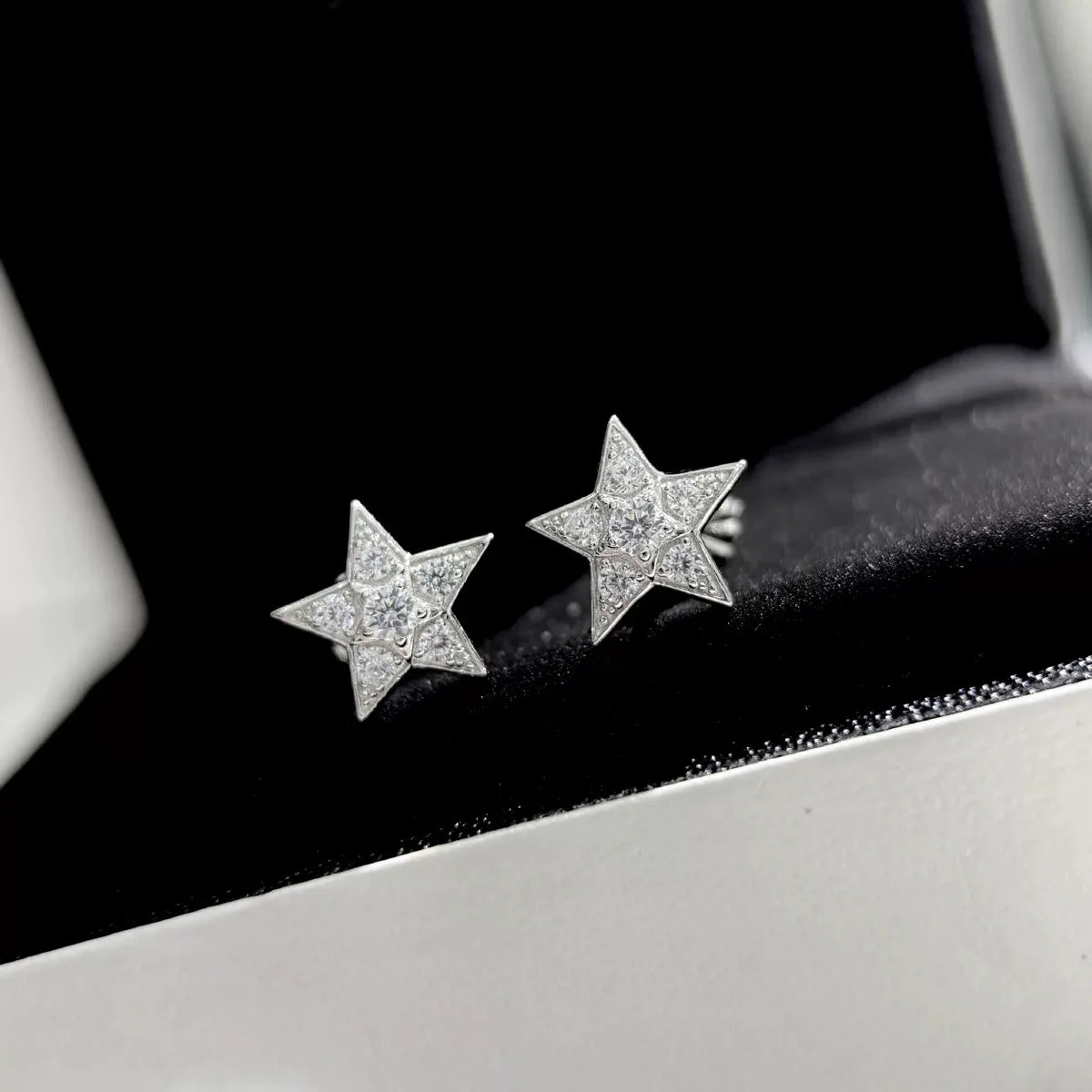 Boucles d’Oreilles Luxe Femme – Argent Sterling 925, Zircons & Design Météore